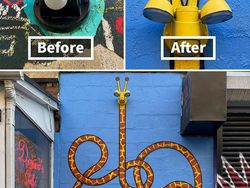 Keren! Jalanan Biasa Ini Disulap Jadi Mahakarya Super Kreatif