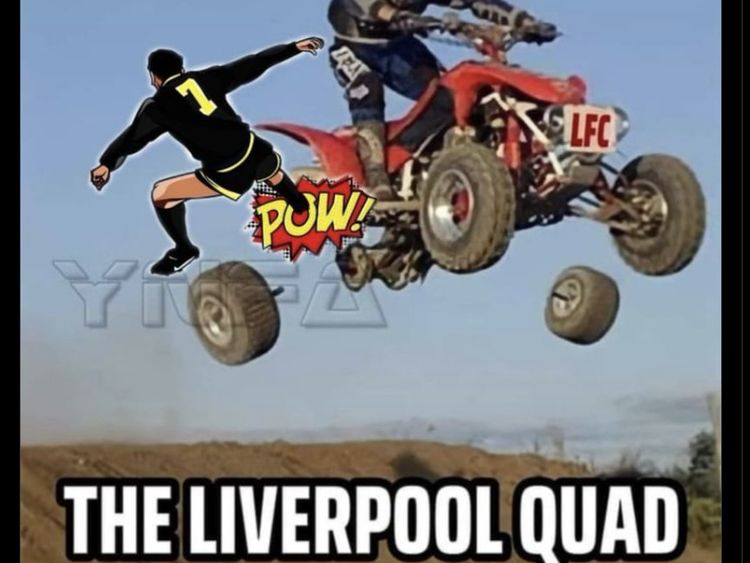 Meme Liverpool Dihajar Atalanta, Diledek Sempat Impikan Quadruple