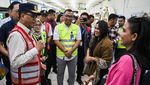 Momen Menhub Tinjau Kesiapan Arus Balik di Bandara Soetta