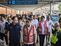 Momen Menhub Tinjau Kesiapan Arus Balik di Bandara Soetta