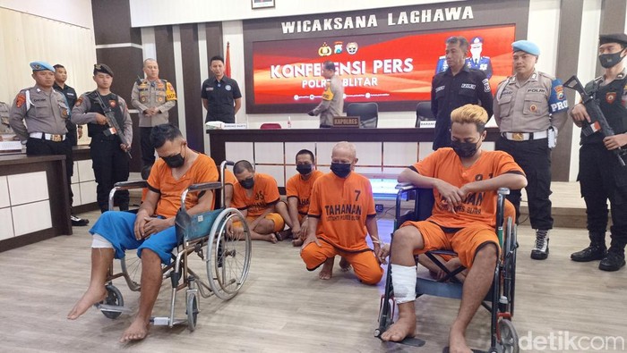 Pelaku pencurian hewan di Blitar ditangkap polisi.