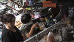 Pedagang Mainan di Pasar Gembrong Makin Cuan Saat Lebaran