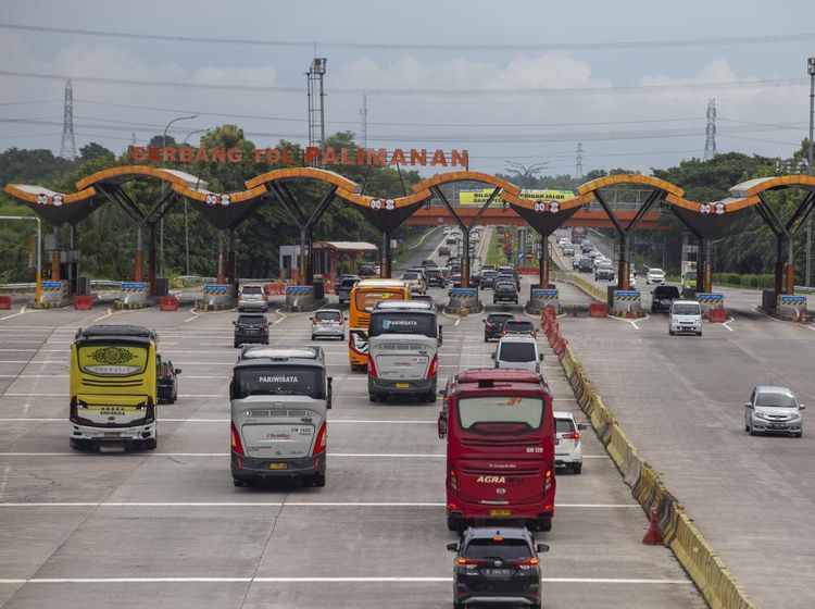Potret Situasi Arus Balik di Tol Cipali, Ramai Lancar