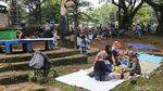Ragunan Dipadati Ribuan Pengunjung saat Libur Lebaran