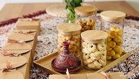 Hantaran kue lebaran untuk para tetangga siap dikirim