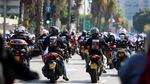 Aksi Motoran Dukung Pembebasan Sandera Israel