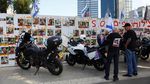 Aksi Motoran Dukung Pembebasan Sandera Israel