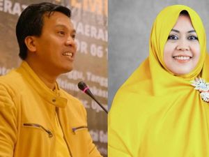 2 Kader Golkar Maju Pilwalkot Parepare tapi Beda Poros, Istri TP-Putra NH