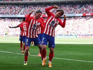 Atletico Vs Girona: Griezmann Dua Gol, Los Colchoneros Menang 3-1