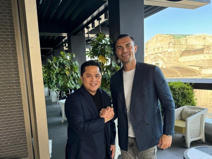 Erick Thohir, Emil Audero