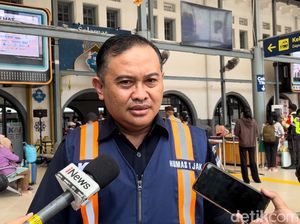 46 Ribu Warga Tiba di Jakarta Melalui Stasiun Pasar Senen dan Gambir Hari Ini