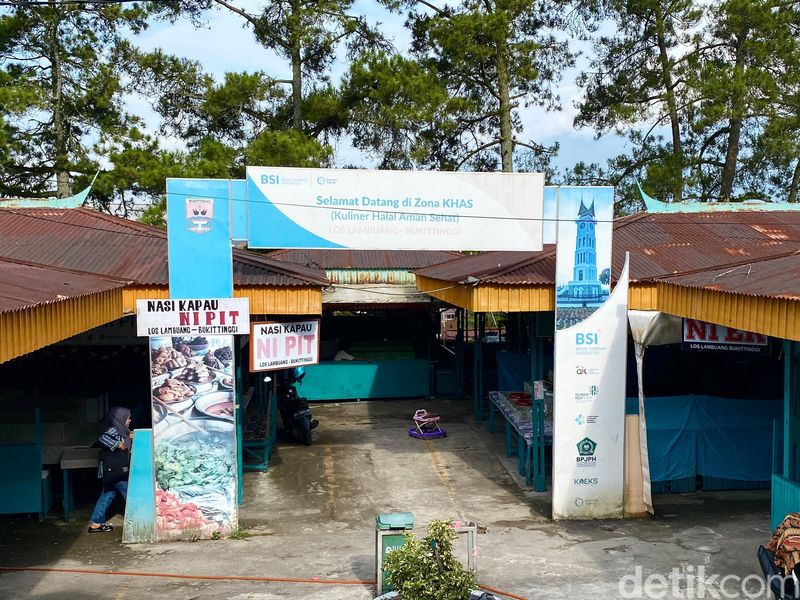 Nasi Kapau Ni Er di Los Lambuang Bukittinggi