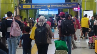 Masih Tinggi, 41 Ribu Penumpang Berangkat dari Jakarta di Hari Kedua Lebaran