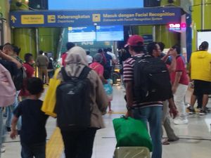 Masih Tinggi, 41 Ribu Penumpang Berangkat dari Jakarta di Hari Kedua Lebaran