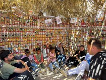 Potret Rumah Kaleng Warga Gaza Lambangkan Sulitnya Hidup di Tengah Perang