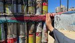 Potret Rumah Kaleng Warga Gaza Lambangkan Sulitnya Hidup di Tengah Perang Potret Rumah Kaleng Warga Gaza Lambangkan Sulitnya Hidup di Tengah Perang