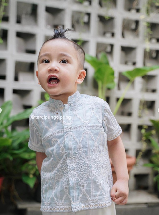 Ditambah dengan tingkah dan ekspresinya yang lucu, adik Rafathar itu selalu berhasil bikin banyak netizen jadi ikut gemas. Duuuh tercipung cipung, komentar salah seorang netizen. Foto: Instagram/@tercipungcipung/@raffinagita1717