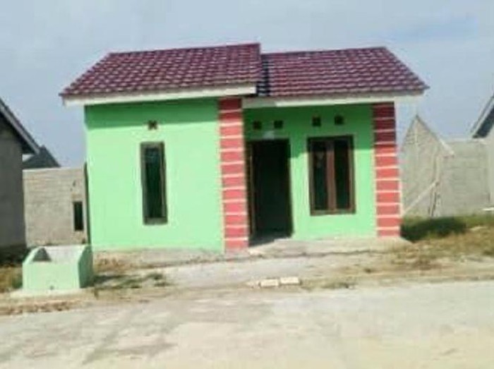 Penampakan depan rumah di Sion Permata Indah