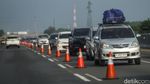 Urai Macet Arus Balik, Contraflow Tol Japek Dibuat 2 Lajur