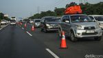 Urai Macet Arus Balik, Contraflow Tol Japek Dibuat 2 Lajur