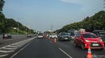 Urai Macet Arus Balik, Contraflow Tol Japek Dibuat 2 Lajur
