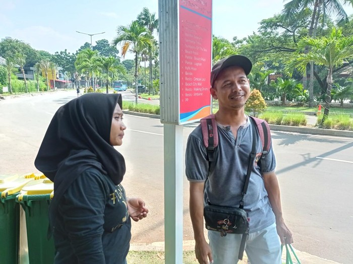 Warga Karawang pilih liburan di Ancol saat libur Lebaran (Taufiq/detikcom)