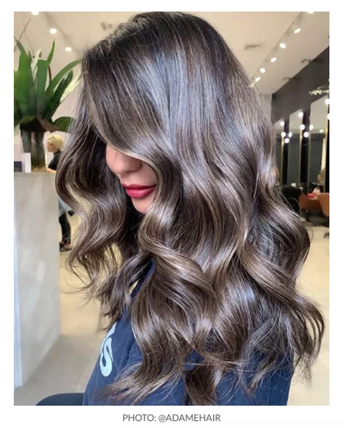 Warna Rambut Ash Brown