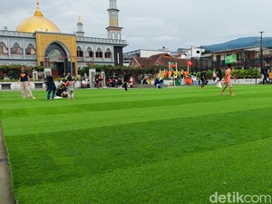 H+4 Lebaran, Giliran Warga Lokal Nikmati Waktu Libur di Kawasan Lembang