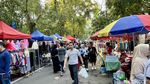 Ramainya Kawasan Gasibu Bandung di Akhir Pekan