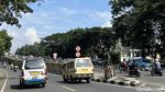 Ramainya Kawasan Gasibu Bandung di Akhir Pekan