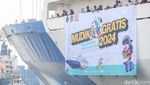 KM Dobonsolo yang Bawa Peserta Mudik Gratis Tiba Kembali di Tanjung Priok