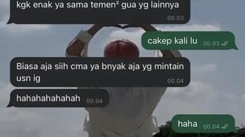 Ada lagi lanjutannya. Foto: X/txtdarigajelas