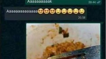 Emang paling enak disuapin ayang. Foto: X/txtdariwhatsap