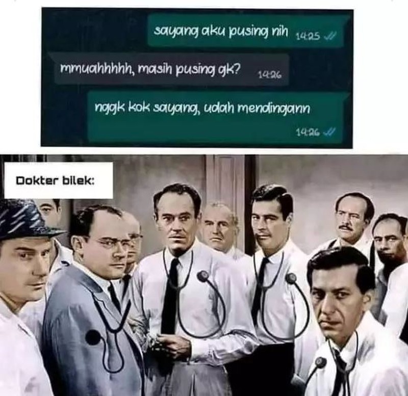 Chat kocak ini lumayan cringe dan bisa bikin yang baca ikut malu bacanya. Ada-ada aja, deh.