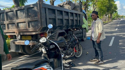 Lakalantas maut di Jalan Sunset Road, Kecamatan Kuta, Kabupaten Badung, Minggu (14/4/2024). (Dok. Polresta Denpasar)