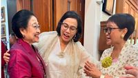 Tentang Unggahan Sri Mulyani Tertawa Bersama Retno Dan Megawati