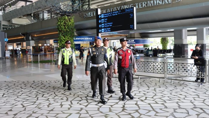 Polresta Bandara Soekarno-Hatta bersiap menghadari arus balik lebaran pada Senin (15/4/2024) besok.