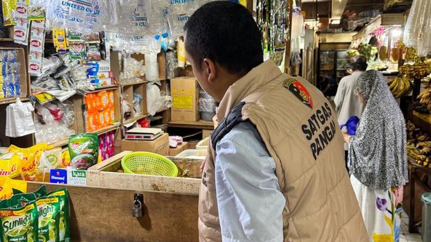 Satgas Pangan Polri pastikan stok beras hingga H+3 lebaran masih aman.