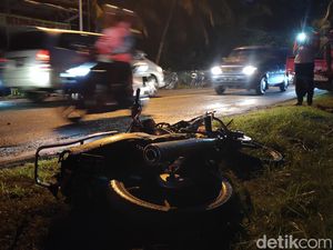 Detik-detik Siswa SMP Tewas Tertabrak Pikap Usai Senggolan dengan Motor Lain