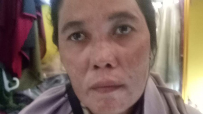 Suginda (43), pelaku penipuan di Parepare dengan modus minta sumbangan Panti Asuhan.