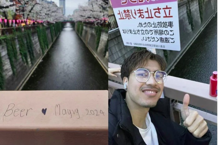 Turis Thailand vandalisme di Tokyo