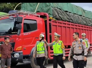 80 Angkutan Barang Kena Razia Di Sumsel, Baru Boleh Jalan 16 April 2024