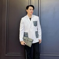 Hans Vigoro termasuk salah satu selebriti pria yang pernah melakukan sulam alis. Foto: Instagram @hans_virgoro88