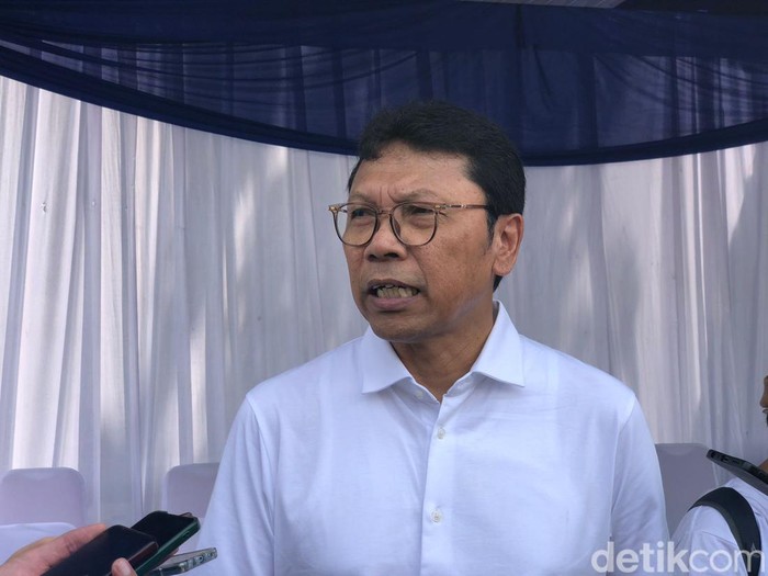 Pj Wali Kota Jogja Singgih Raharjo ditemui wartawan di Terminal Giwangan, Kota Jogja, Senin (15/4/2024).