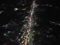 Arus Balik di Jalur Selatan Padat Merayap pada Minggu Malam