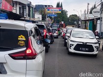 Suasana Lembang di Penghujung Libur Lebaran