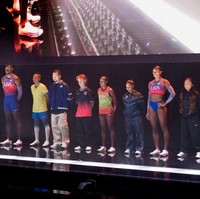 Olimpiade 2024 baru beberapa bulan lagi digelar, tapi kontroversi sudah membayangi. Kostum untuk atlet AS buatan Nike menjadi pemicunya.(Foto: Dominique Maitre/WWD via Getty Images)