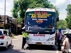 Dishub Jatim Tegur Keras PO Bagong yang Ugal-ugalan Selama Mudik Lebaran