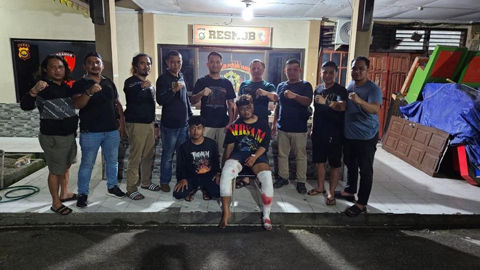 Dua begal driver Maxim di Jambi diamankan polisi.