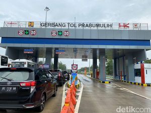 Tol Prabumulih Lancar dan Aman Saat Arus Balik Lebaran
